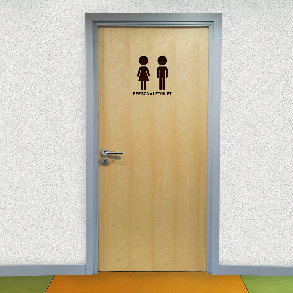 Personaletoilet, 5 stk. - Billede 2