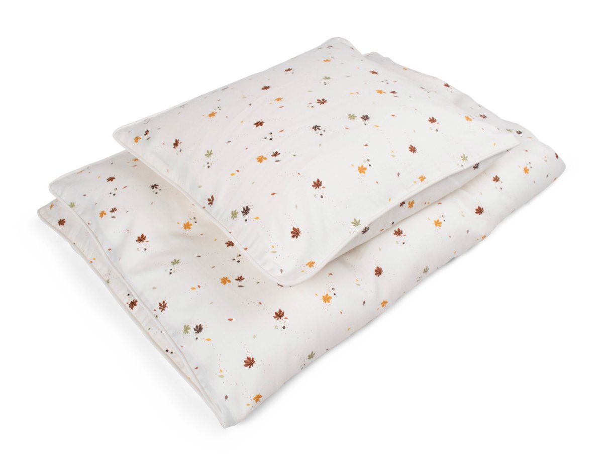 Baby sengetøj GOTS (70×100 cm) – Chestnuts - Billede 2