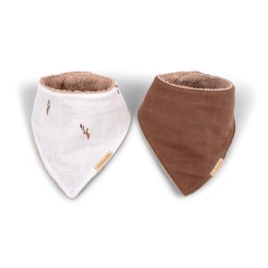 Bandana-hagesmæk 2-pak – Carrot Thief