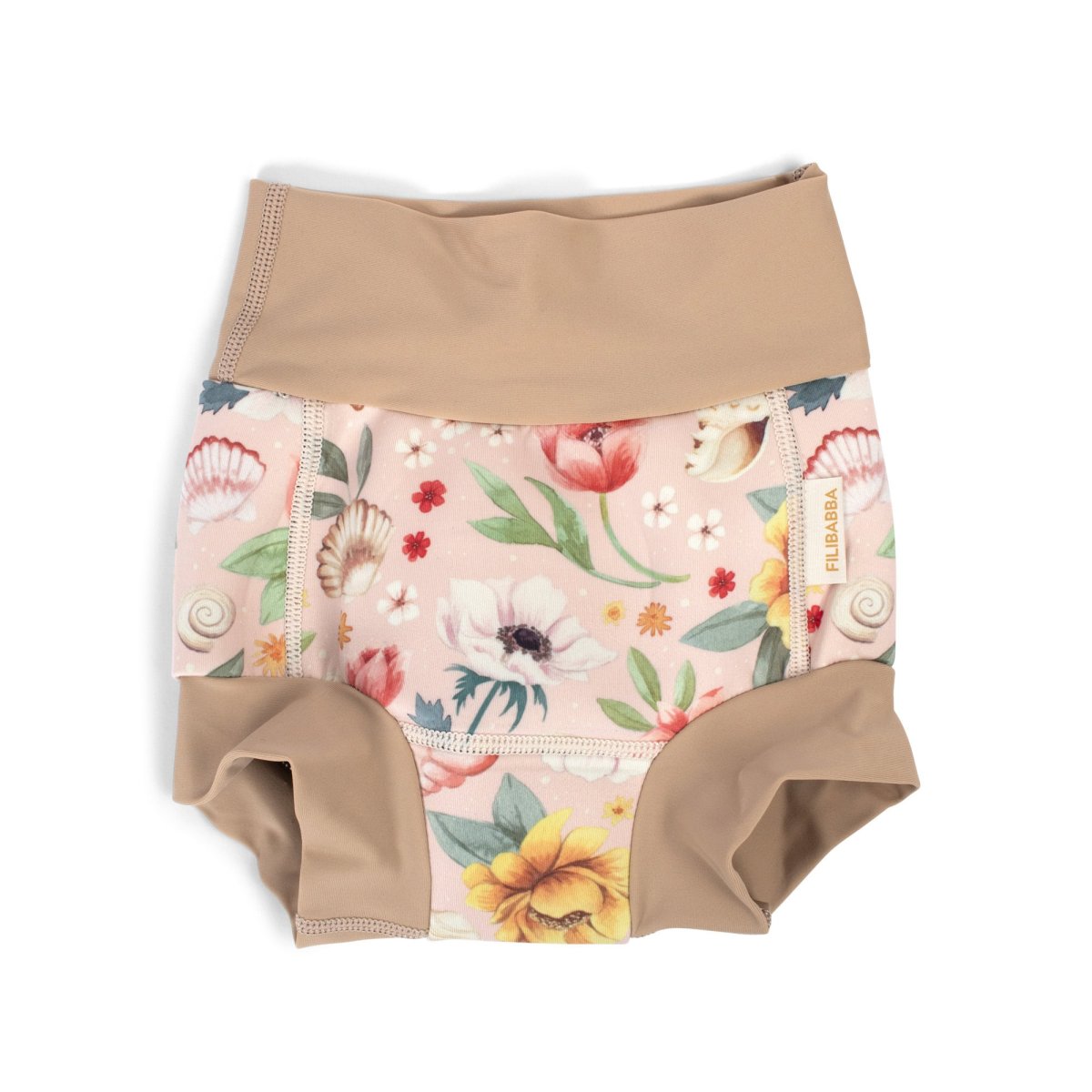 Lucca – Blebadebukser 1-2 år – Ocean Blossom - Billede 2