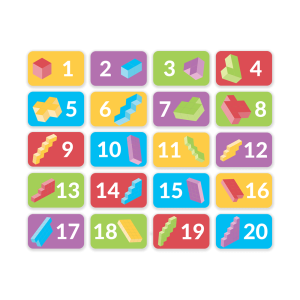 Tælle-kuber 1-20